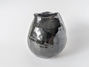 Glossy Black Vase